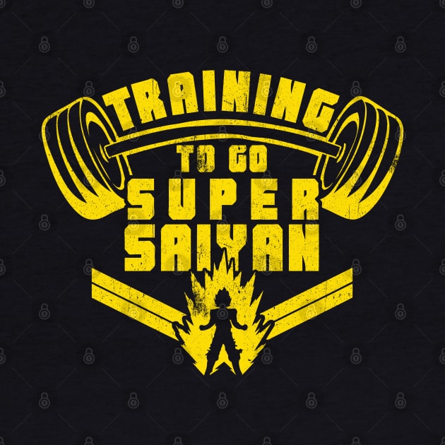 Training To Go Super Saiyan by wookiemike